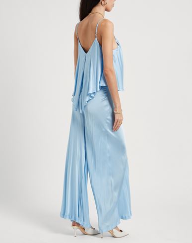 Woman Jumpsuit Sky blue Size S Viscose