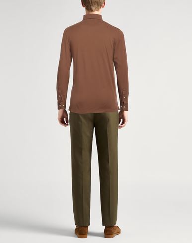 Man Polo shirt Brown