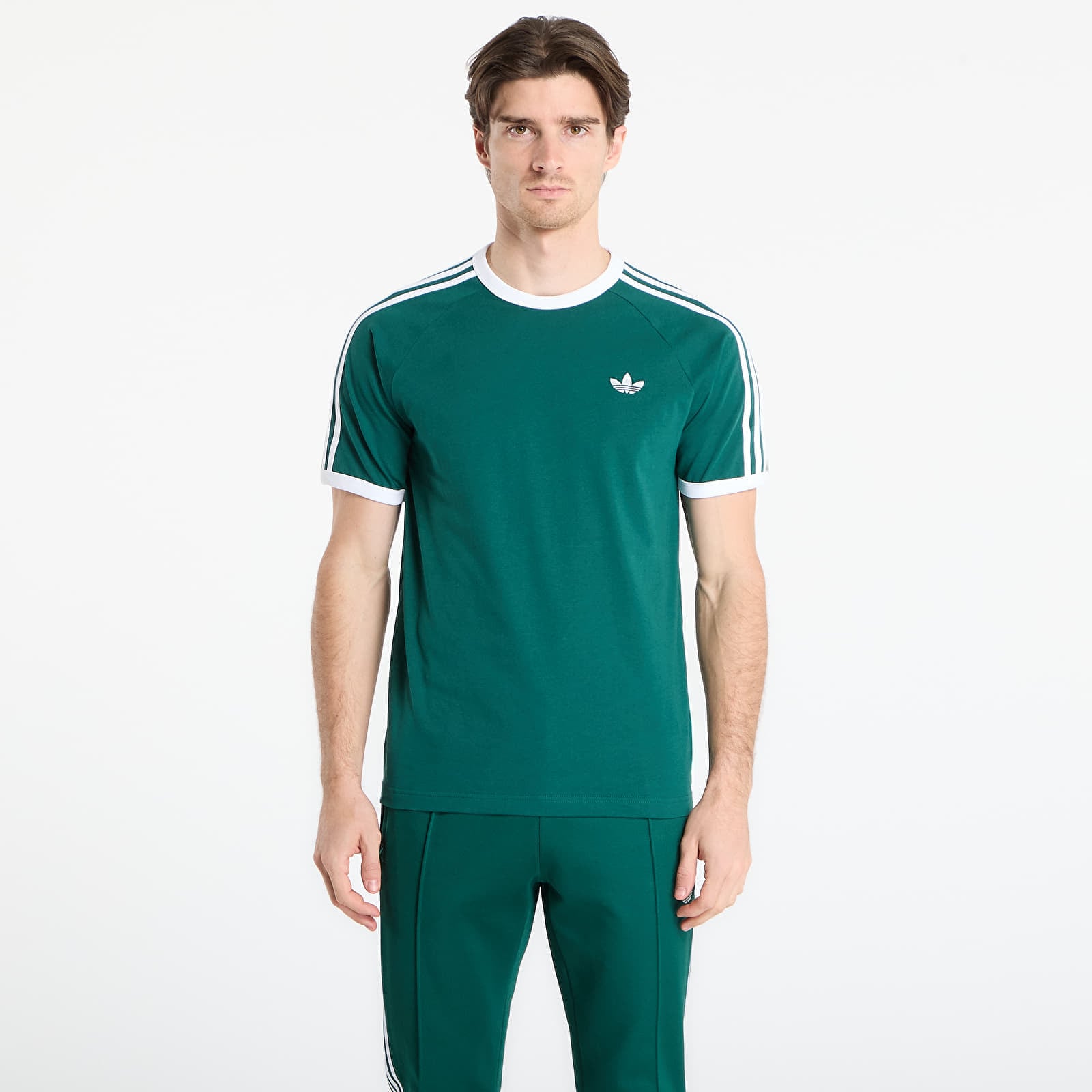 T-shirt adidas 3-Stripes T-Shirt Collegiate Green