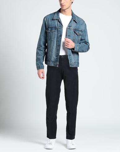 Man Pants Midnight blue Size 30 Cotton, Elastane