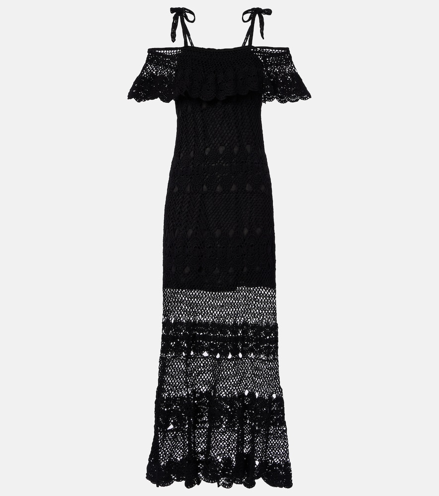 Marianne crochet cotton maxi dress
