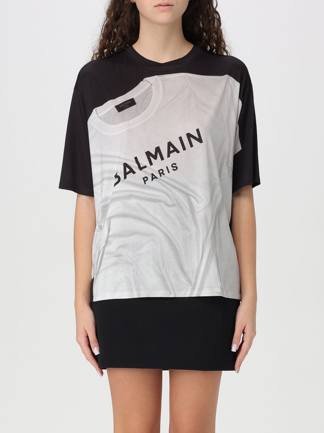 Trompe l'oeil T-shirt - White
