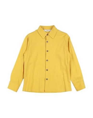 I'm Brian Kid Boy Shirt Marigold Size 16 Linen, Viscose