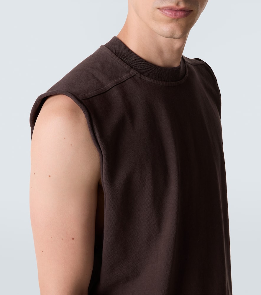 Jumbo cotton jersey tank top