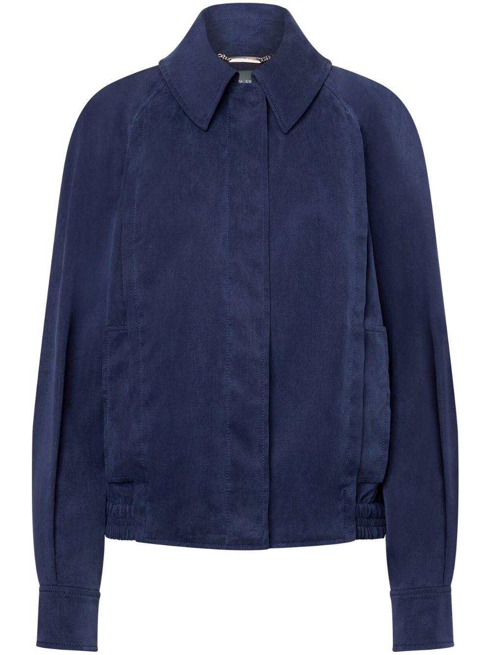 Lyocell bomber jacket - Blue