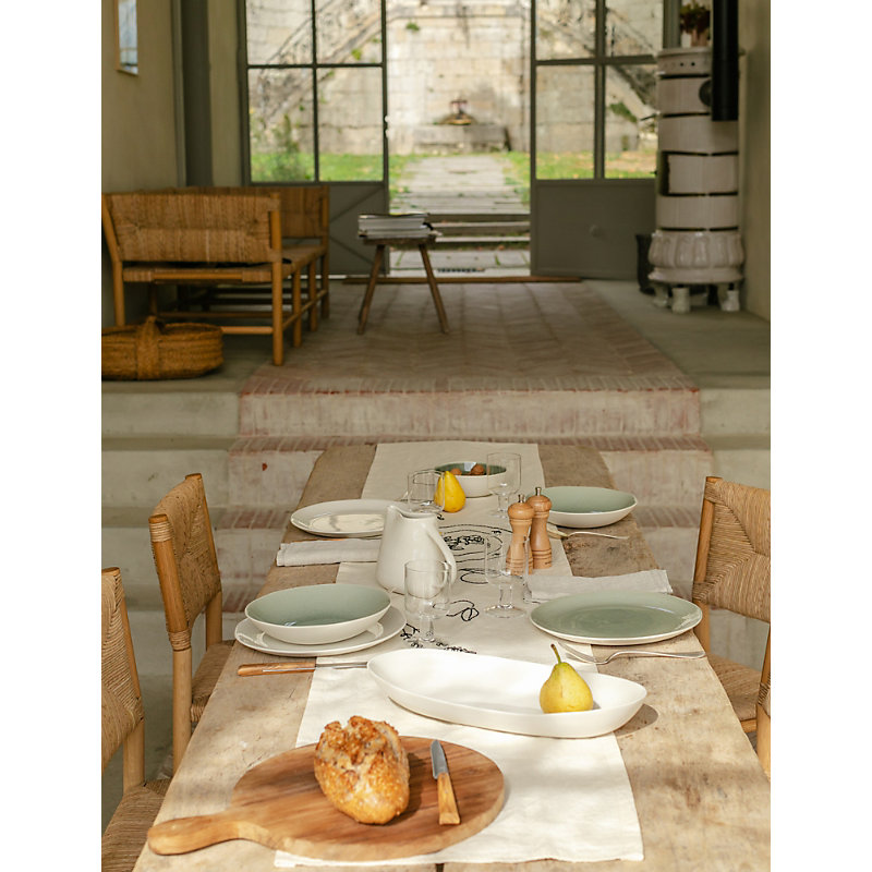Maguelone Large Stoneware Dinner Plate