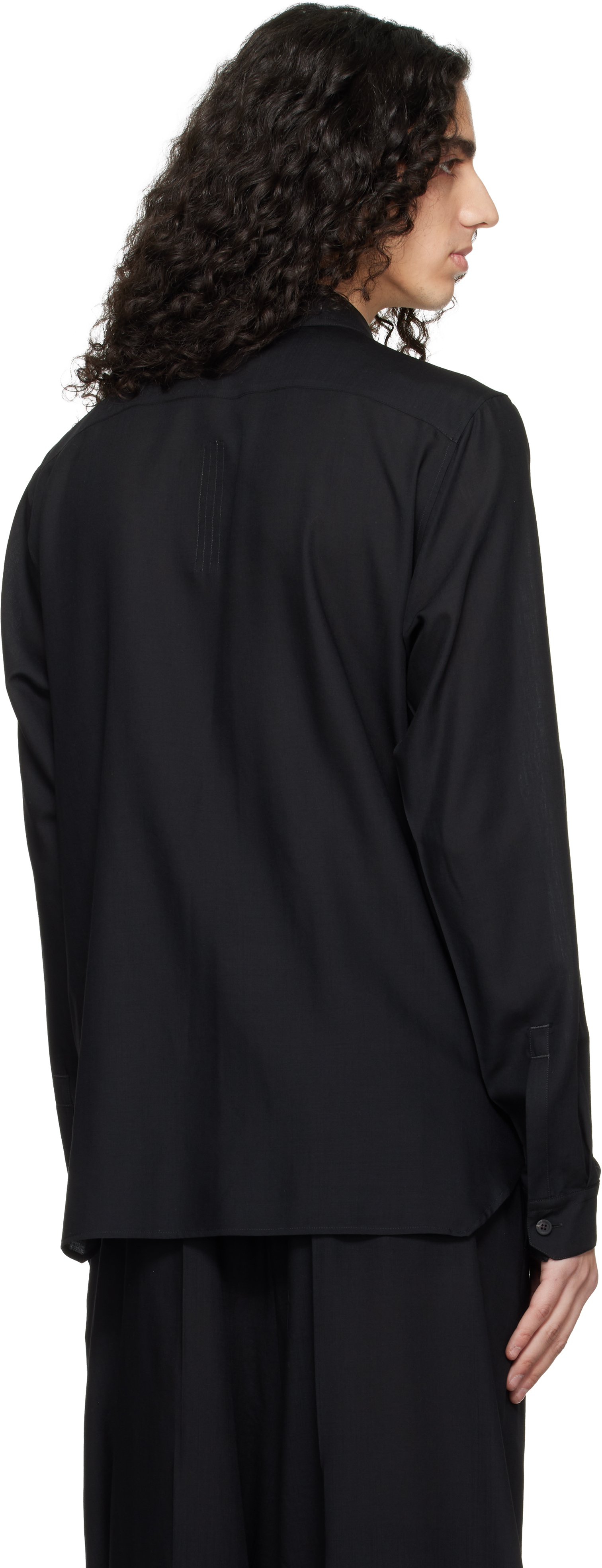 Black Temple Work Shirt