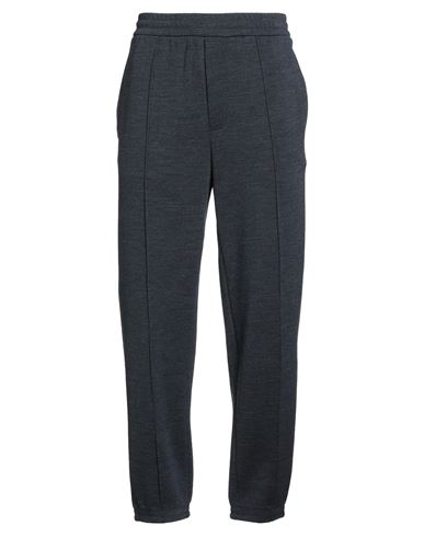 Man Pants Midnight blue Size XL Virgin Wool, Cotton, Polyester