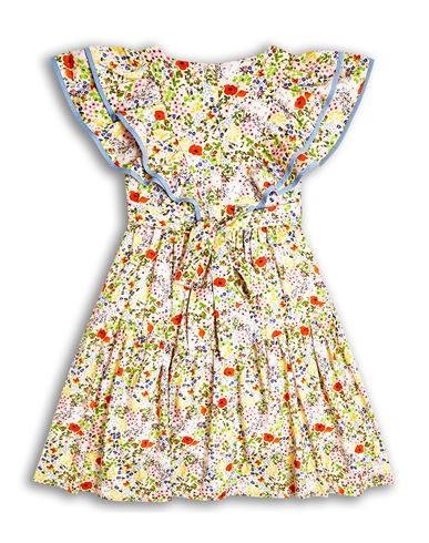 Kid Girl Kids' dress Pastel yellow Size 10 Cotton