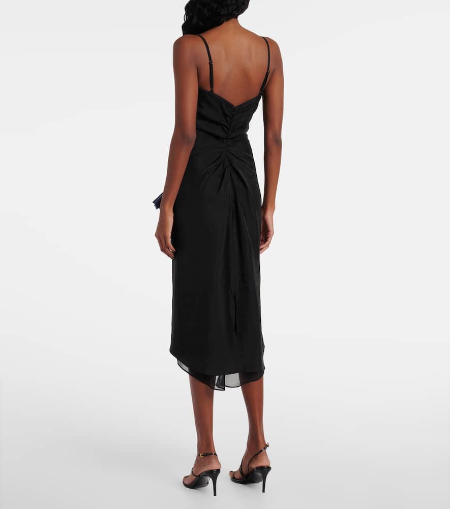 Embroidered maxi dress