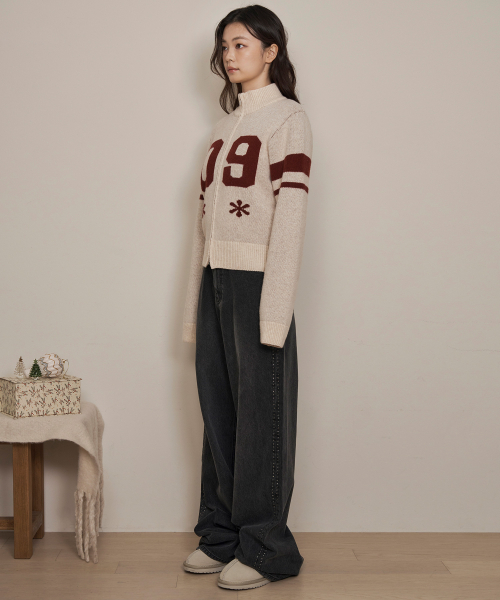 _Twinkle Denim Pants Black