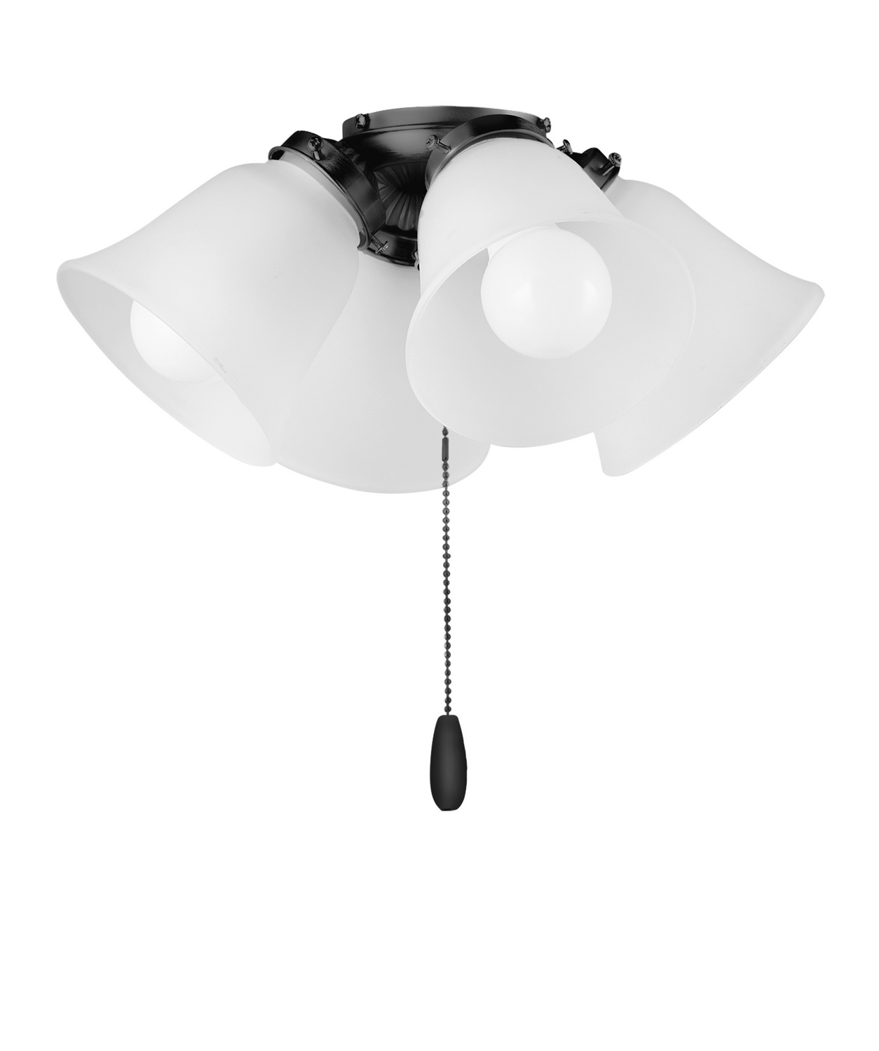 Black LED Ceiling Fan Light Kit from the Fan Light Kits Collection