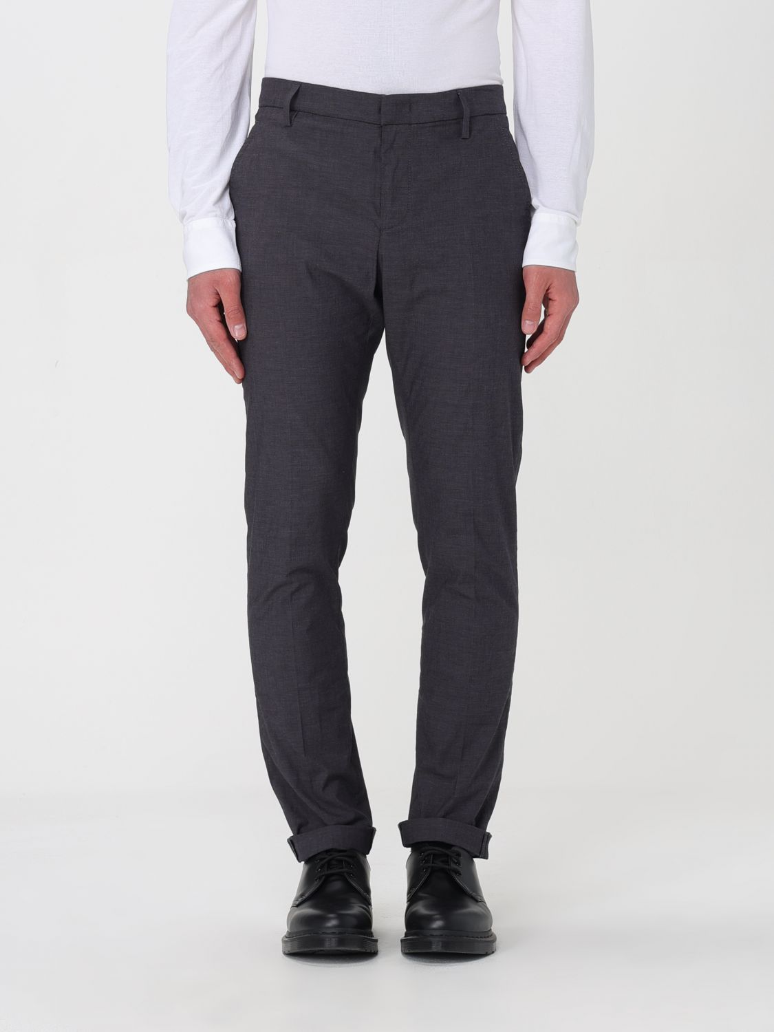Pants Men color Black