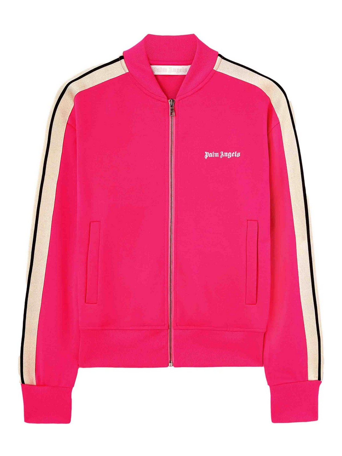 Embroidered bomber jacket - Pink