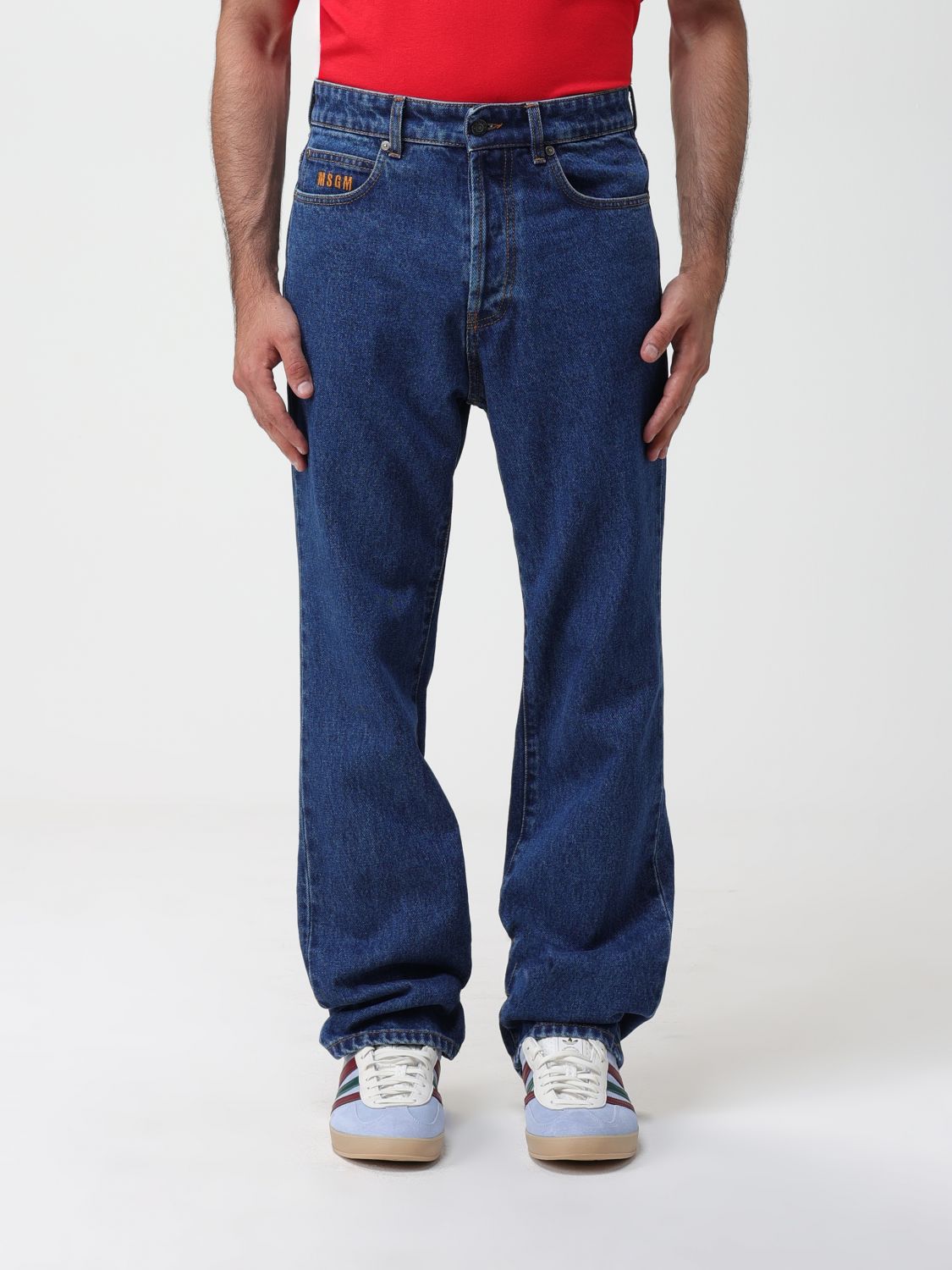 Jeans Men color Blue