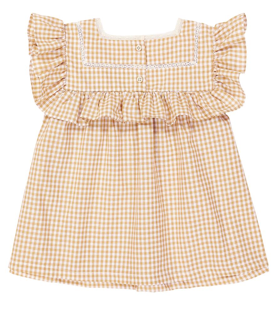 C'era Una Volta Carina checked cotton shirt