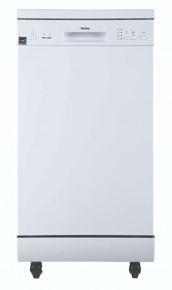 Danby 18" Full Console Portable Dishwasher DDW1805EWP
