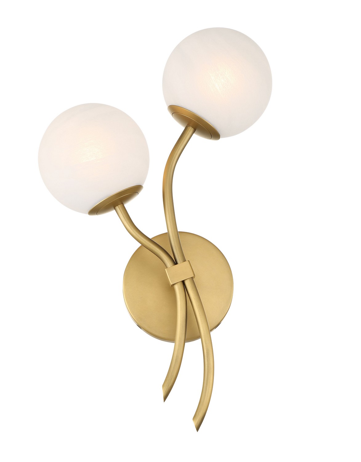 Legacy Brass Wall Sconce from the Curven Collection