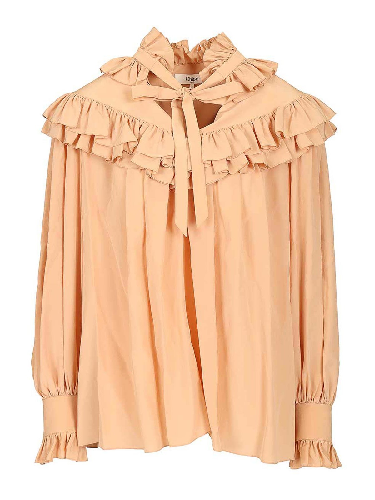 Oversized Ruffle Top