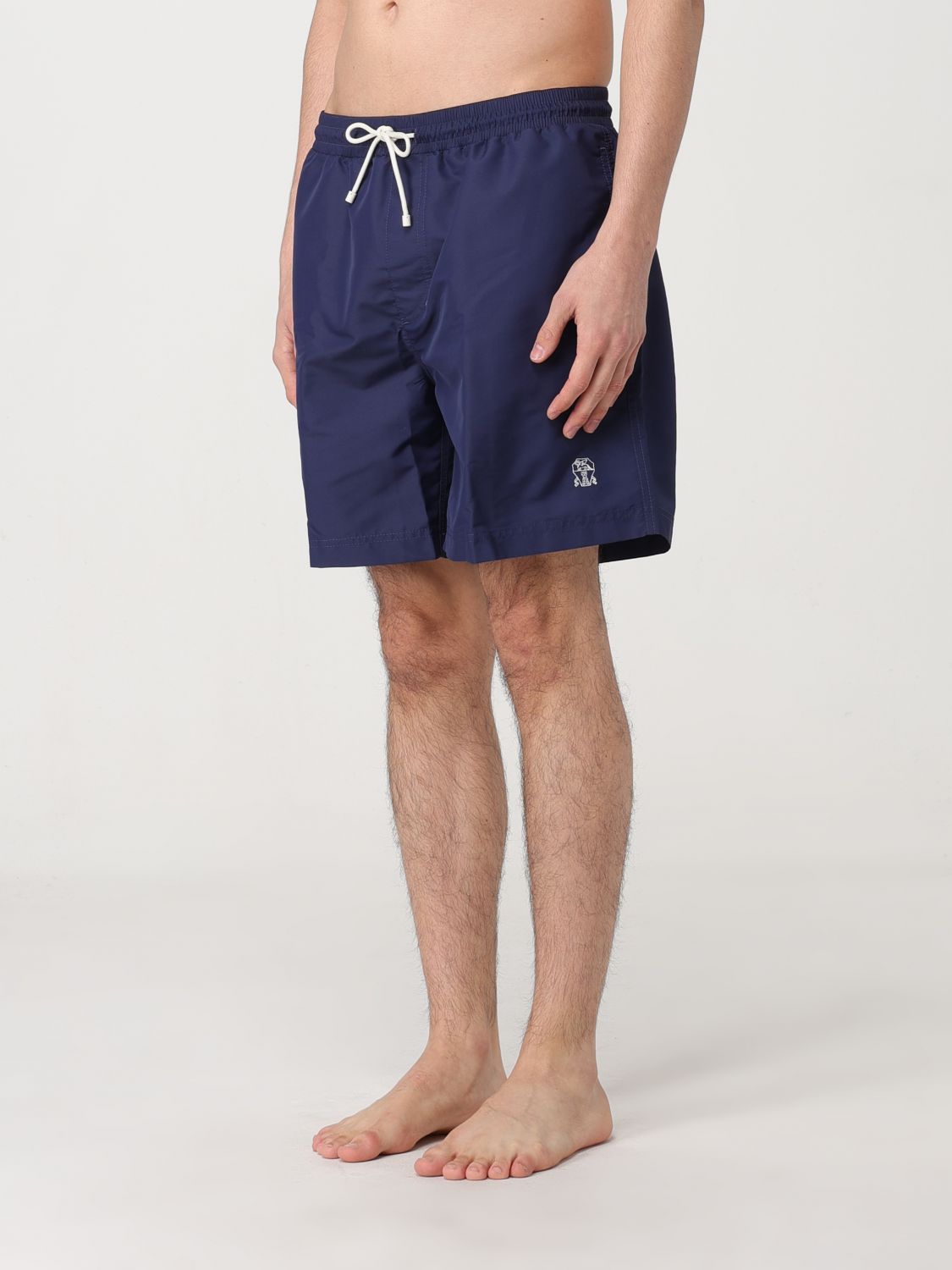 Swimsuit Men color Navy