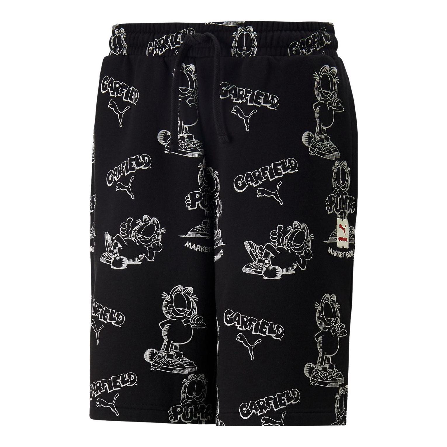 X Garfield All Over Printed Shorts 'Black'