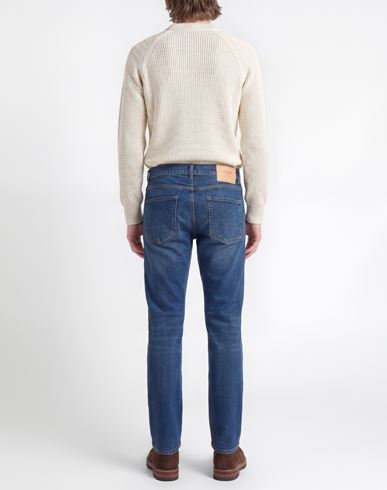 Man Jeans Blue Size 32 Cotton, Elastane
