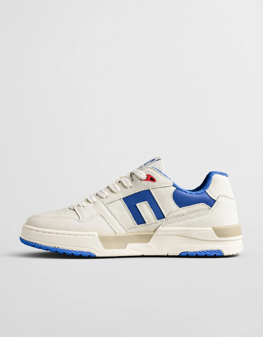GANT Men's Brookpal Sneaker - Off White / Greece Blue