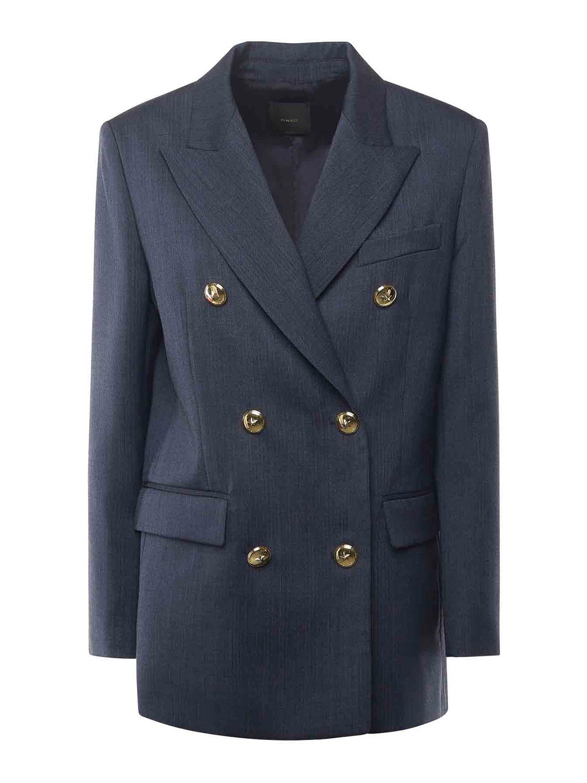 Double-Breasted Wool Blazer