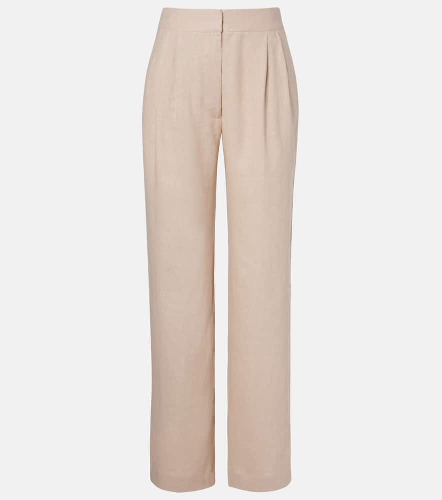 Rivello linen wide-leg pants