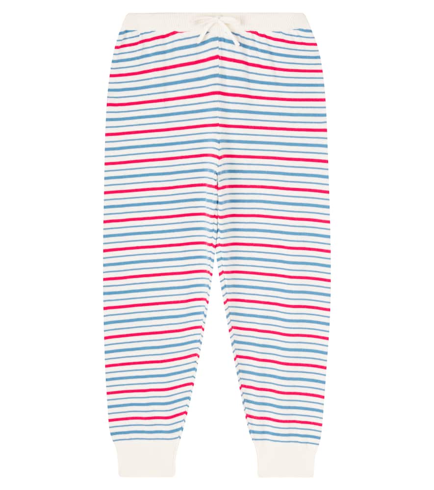 Konges Sløjd Mani striped cotton sweatpants