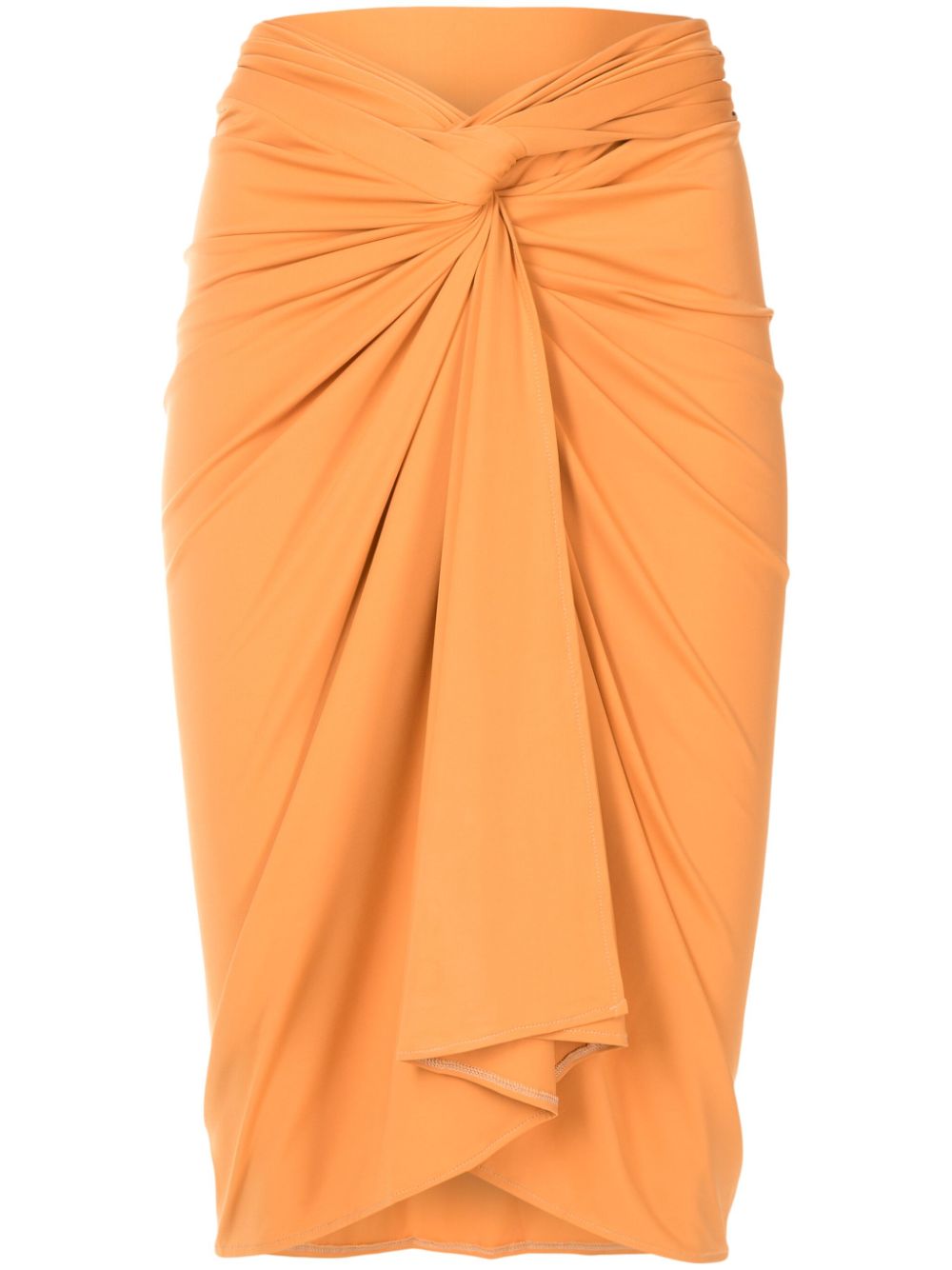 Orixá wrap skirt - Orange