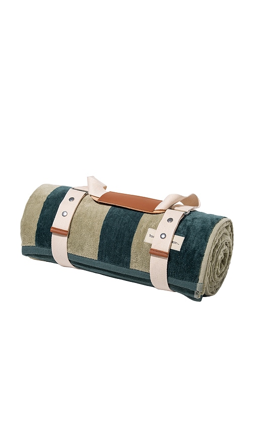 Business & pleasure co. Beach Blanket in Green