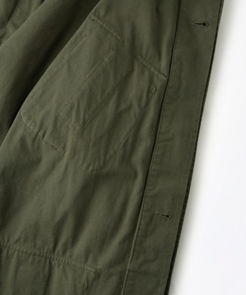 2ND POPLIN JUNGLE FATIGUE JACKET_OLIVE
