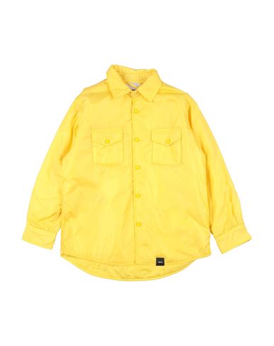 Kid Boy Jacket Yellow Size 12 Polyamide
