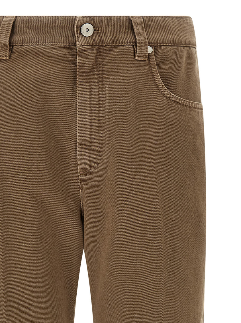 Denim Pants Beige