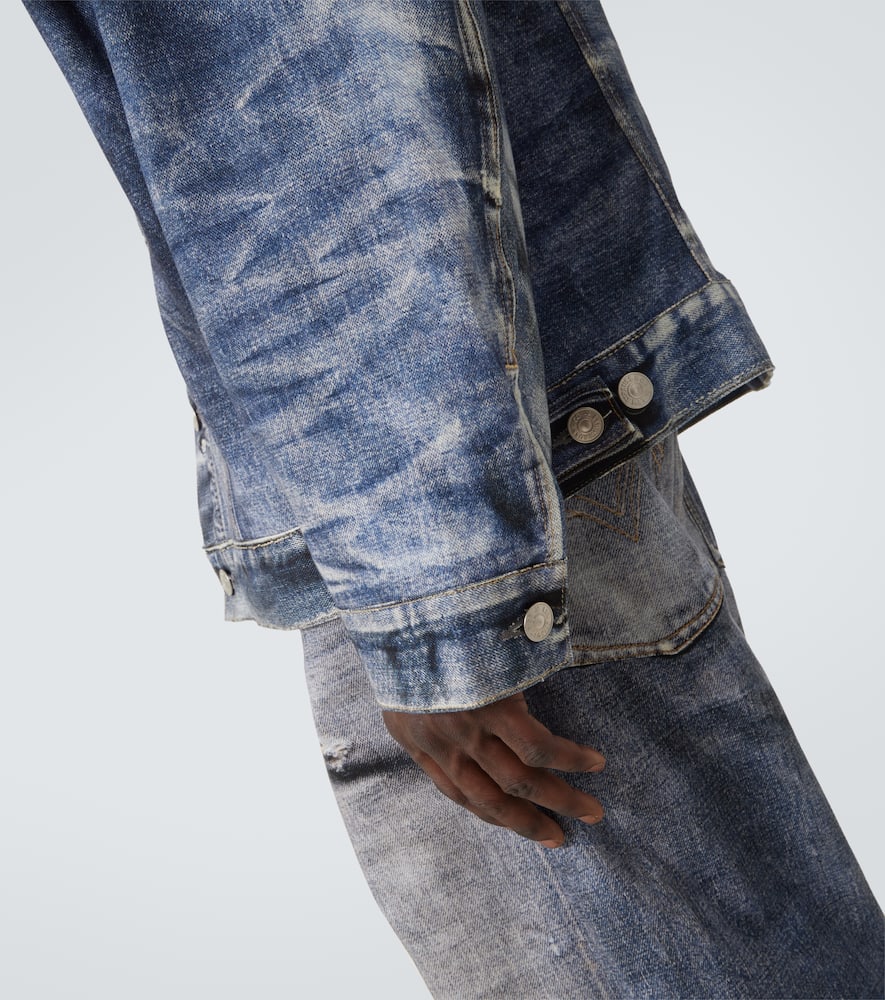 X Levi's printed denim jacket