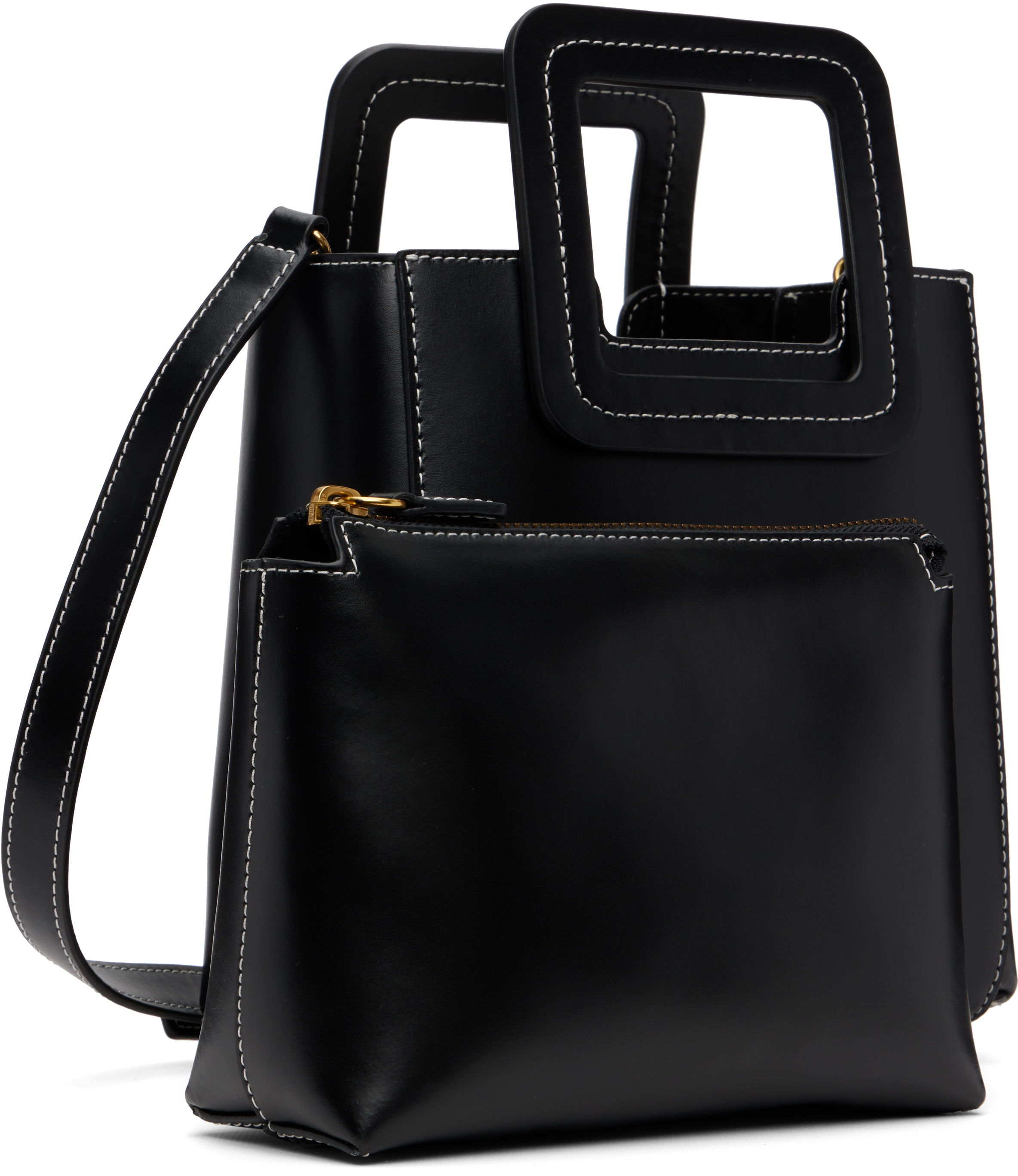 Black Mini Shirley Leather Bag