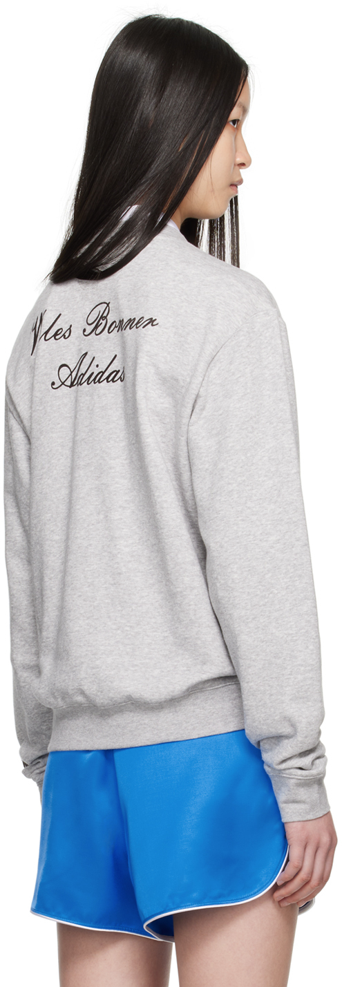 Wales Bonner Gray adidas Originals Edition Sweatshirt