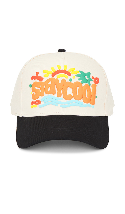 Stay Cool Island Trucker Cap in Crea