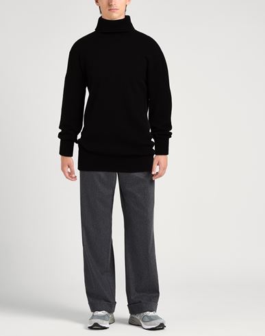 Man Turtleneck Black Size XL Wool, Cashmere