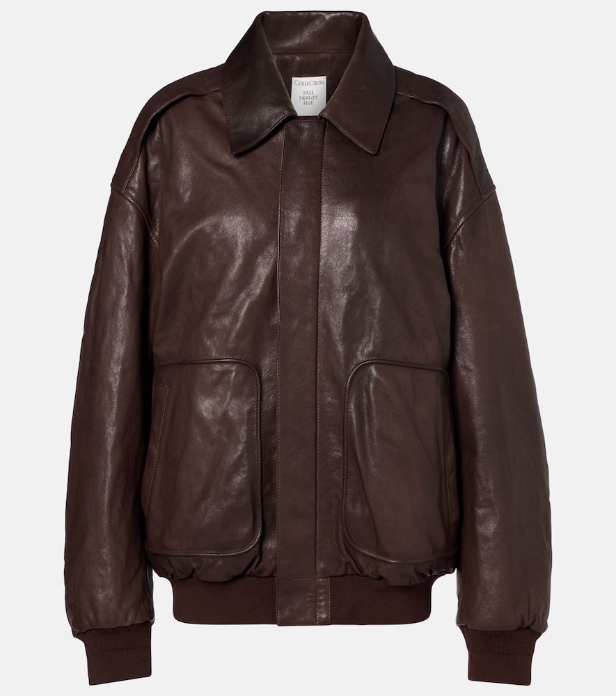 Johnson leather bomber jacket