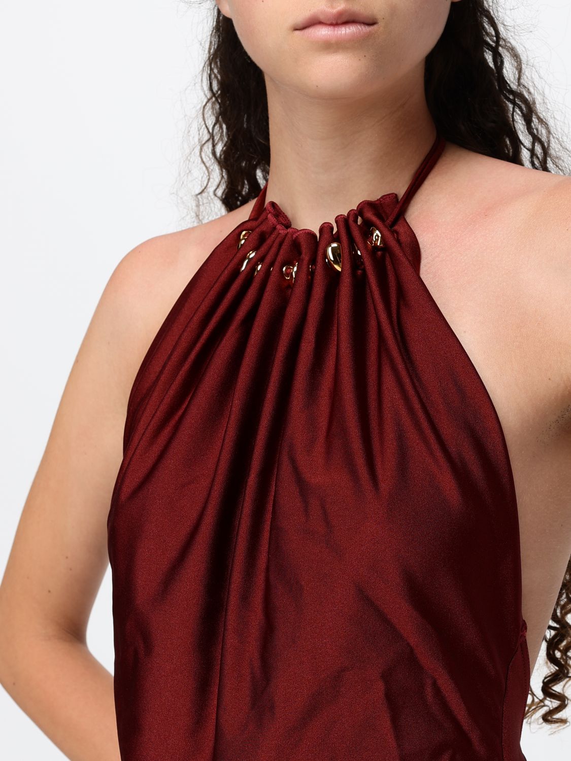 Swimsuit Woman color Burgundy