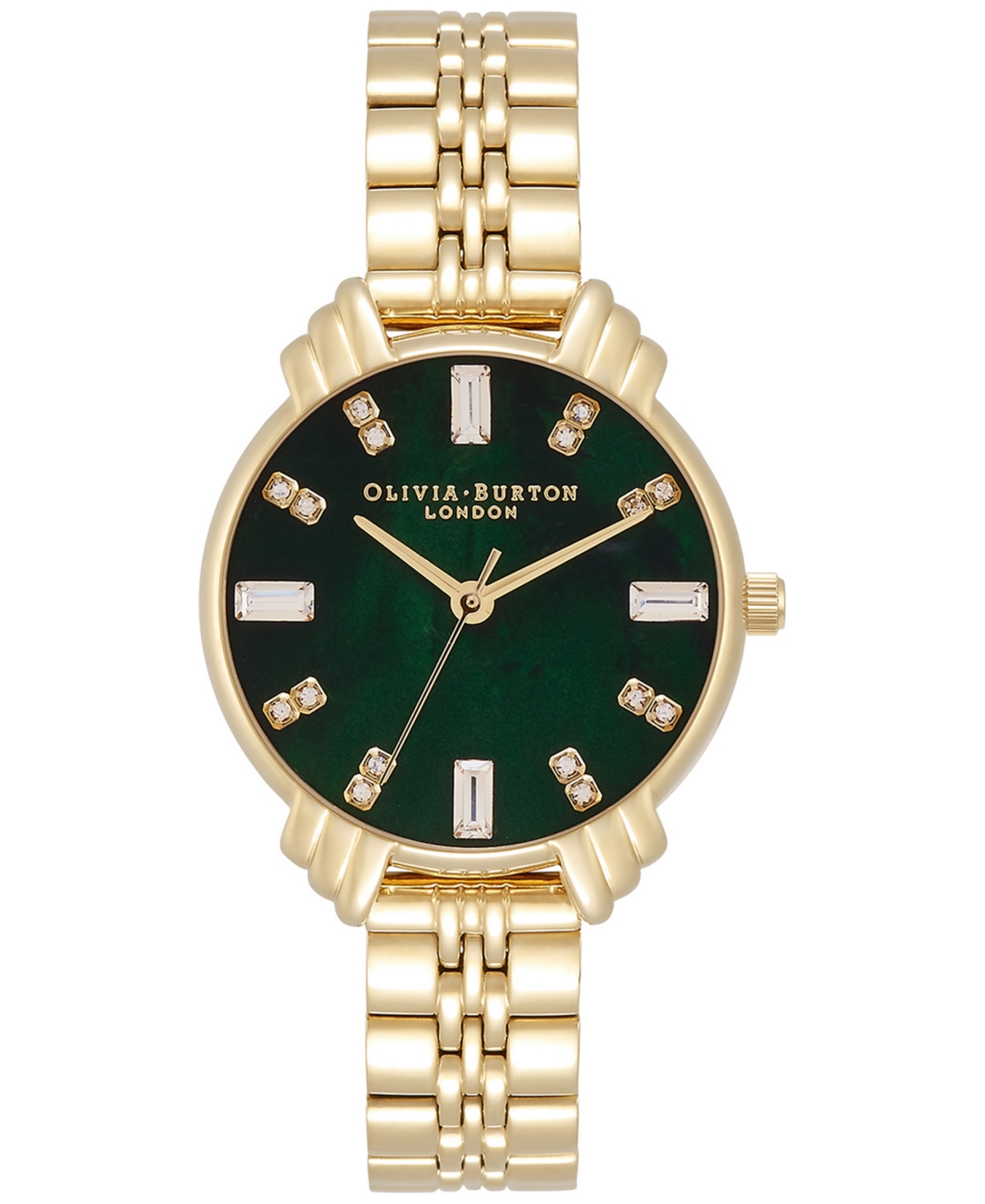 Women's Art Deco Gold-Tone Bracelet Watch 30mm