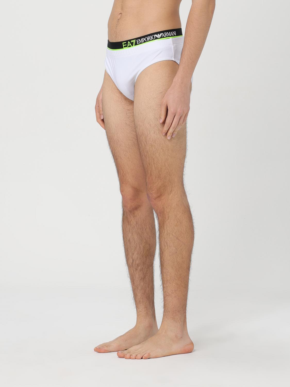 Swimsuit Men color White