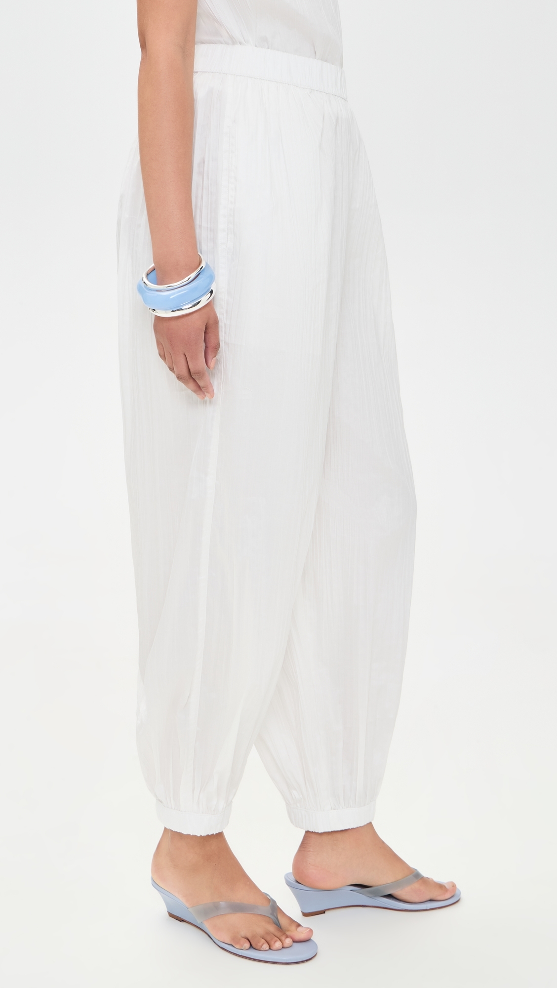 Louis Genie Pants White