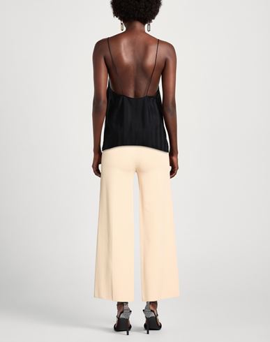 D. exterior Woman Pants Beige Size S Viscose, Polyamide