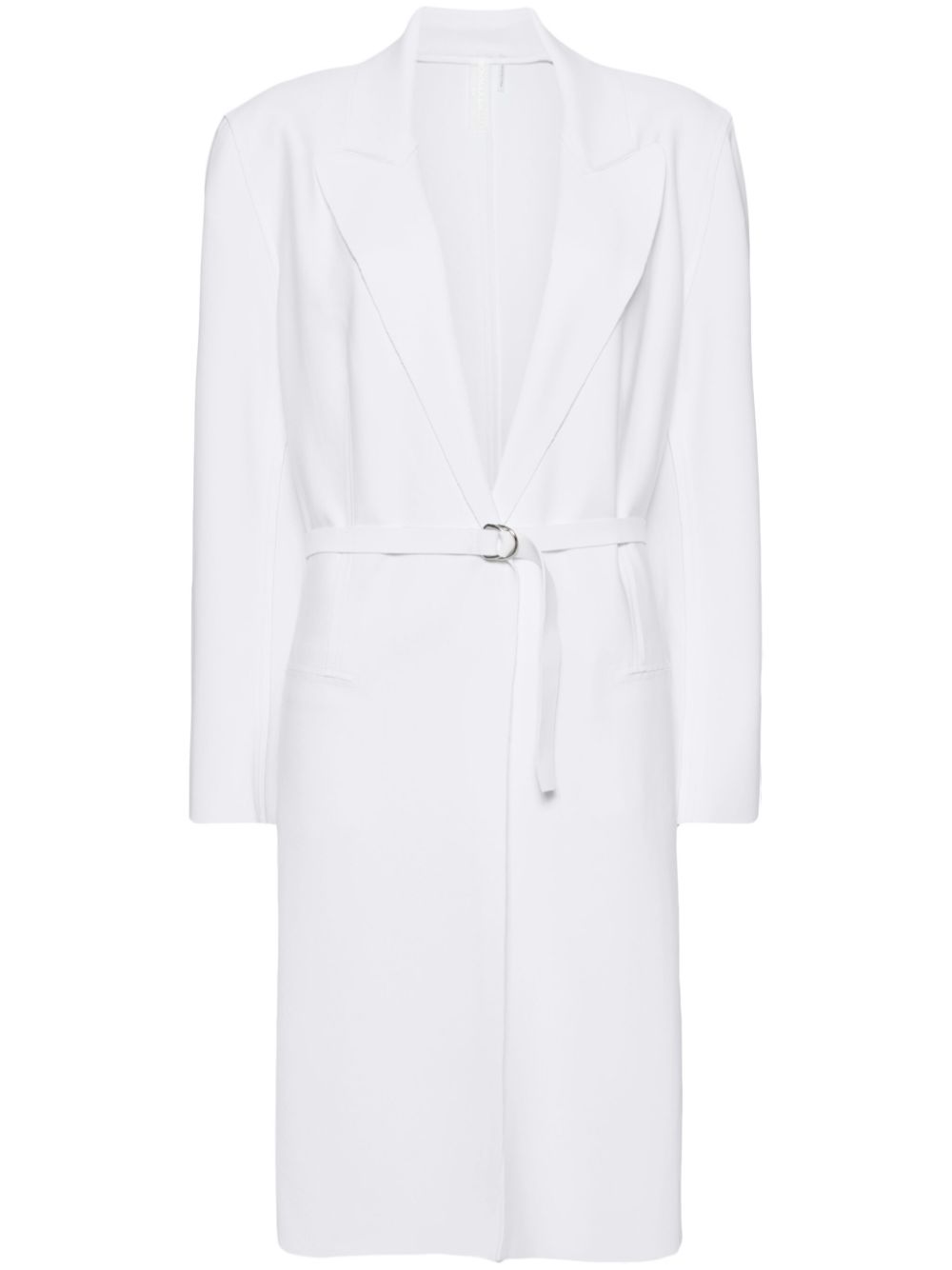 Single breasted coats - White