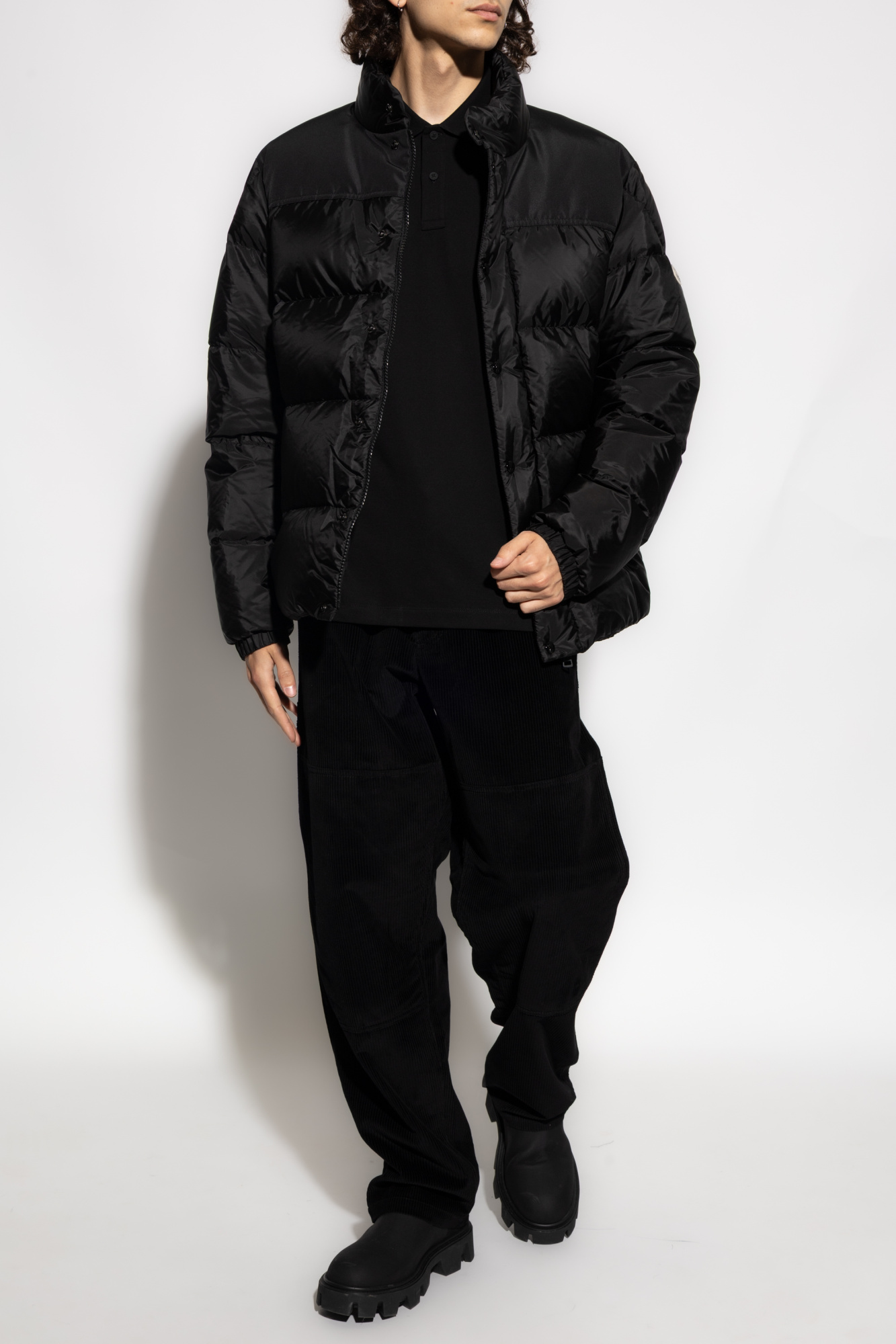Corduroy Trousers, Men's, Black