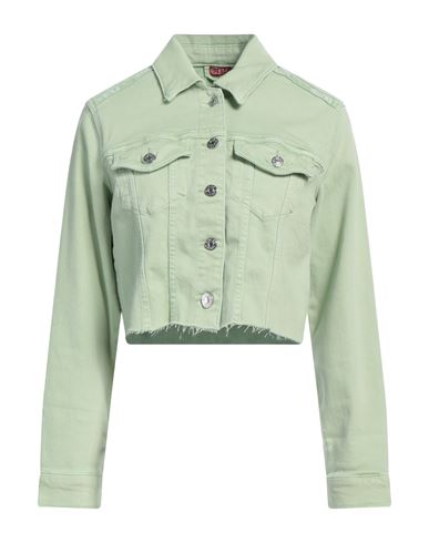 Woman Denim outerwear Light green