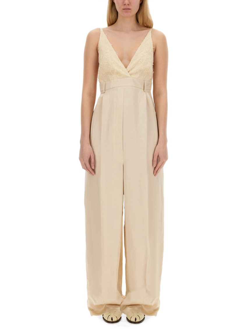 Malfile Satin Jumpsuit